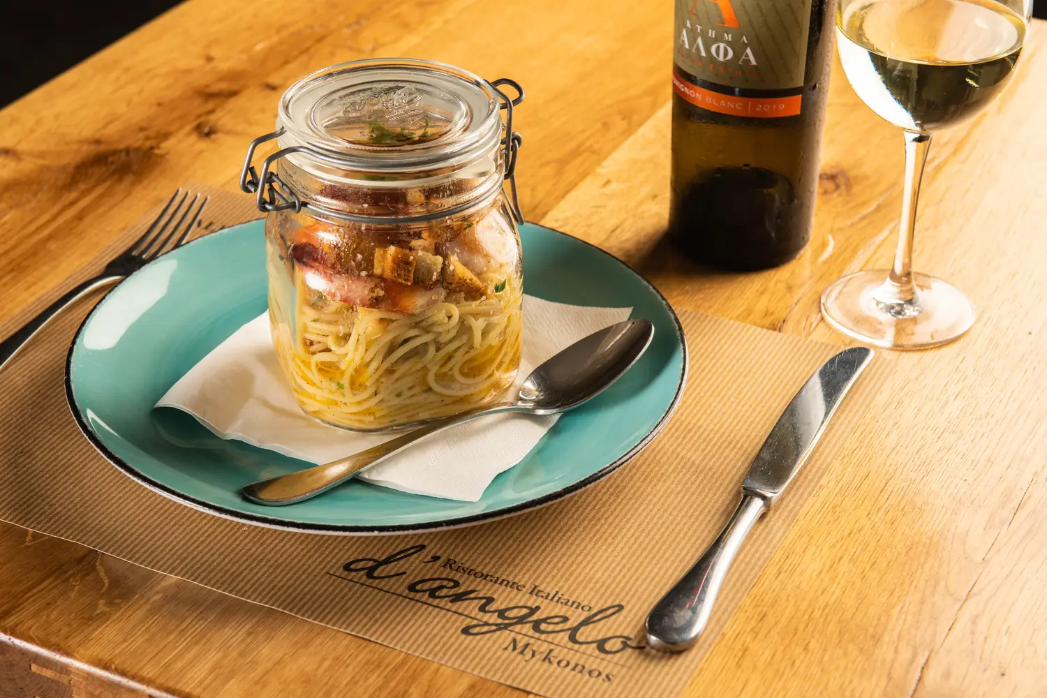 D'Angelo restaurant evening atmosphere